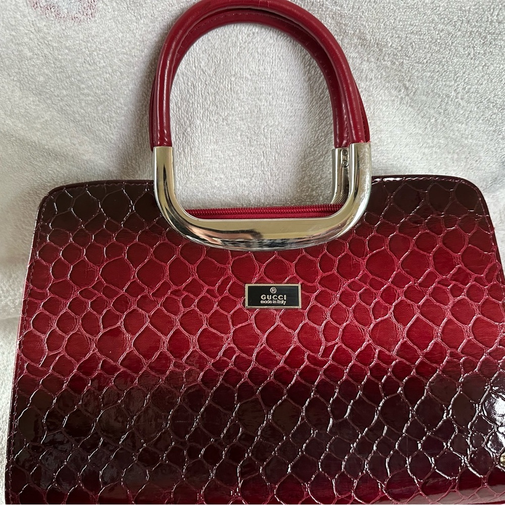 Red Patent Leather bag